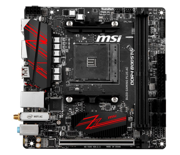 MSI B450I GAMING PLUS AC - 441264 - zdjęcie 3